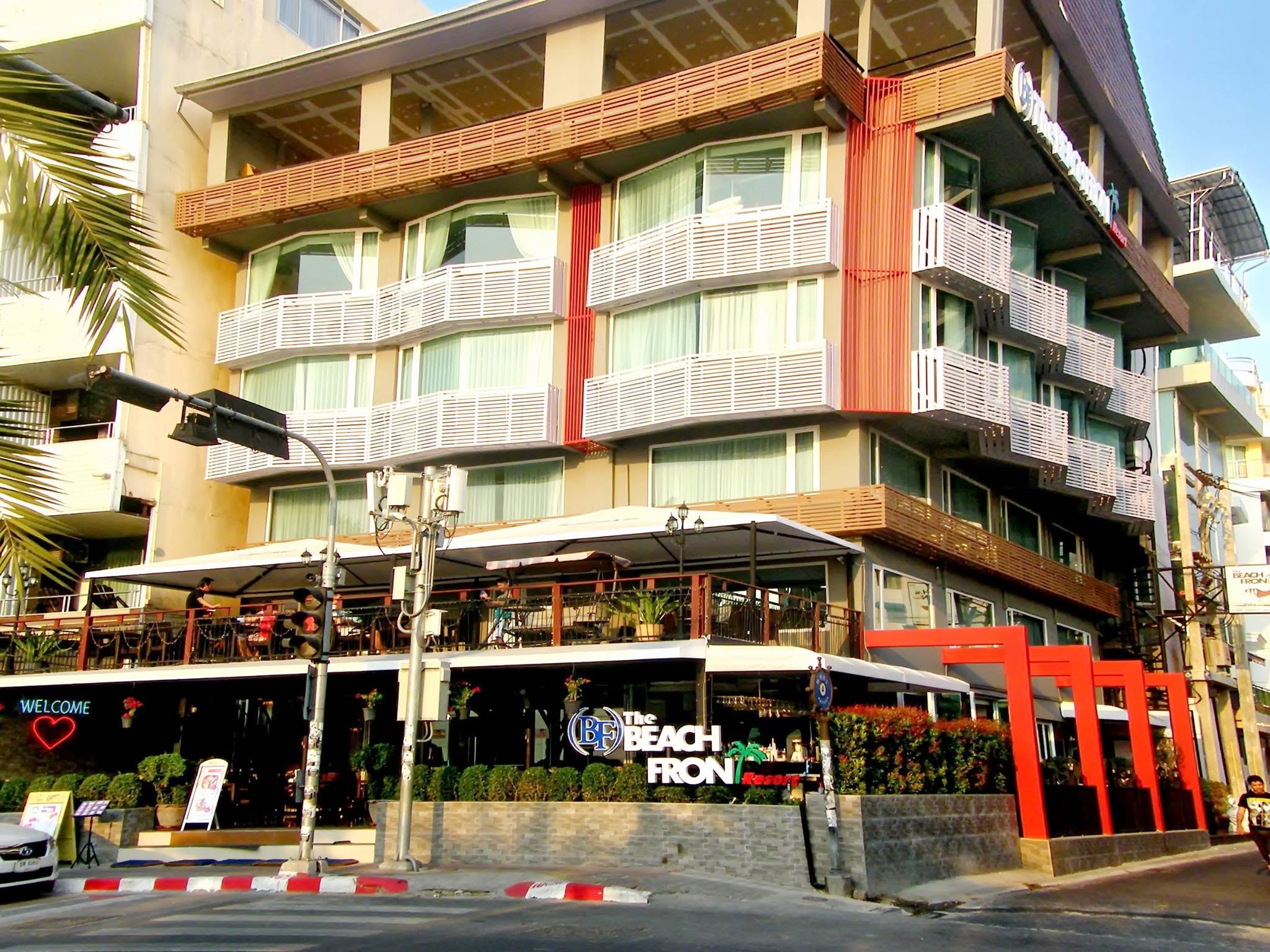 The beach front pattaya