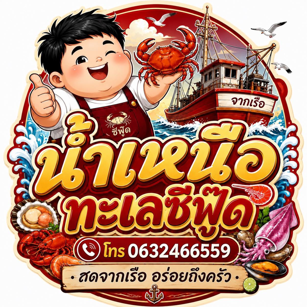 น้ำเหนือทะเลซีฟู้ด อาหารทะเลพื้นบ้าน